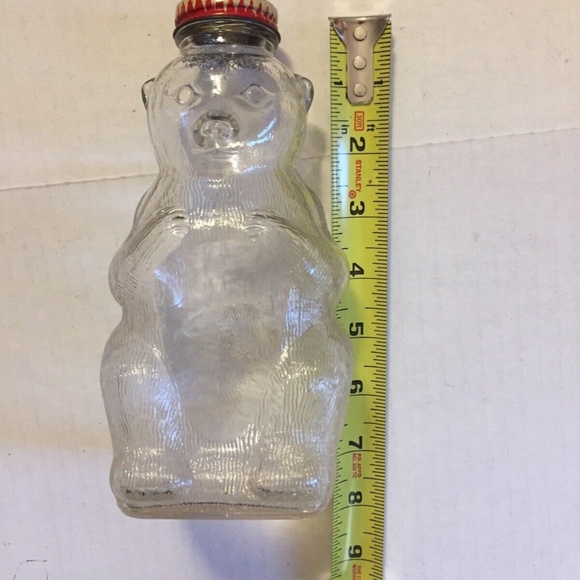 VINTAGE PIGGY BANK 50s Bear Snow Crest Beverages Advertising mid-century cool - Picture 3 of 6